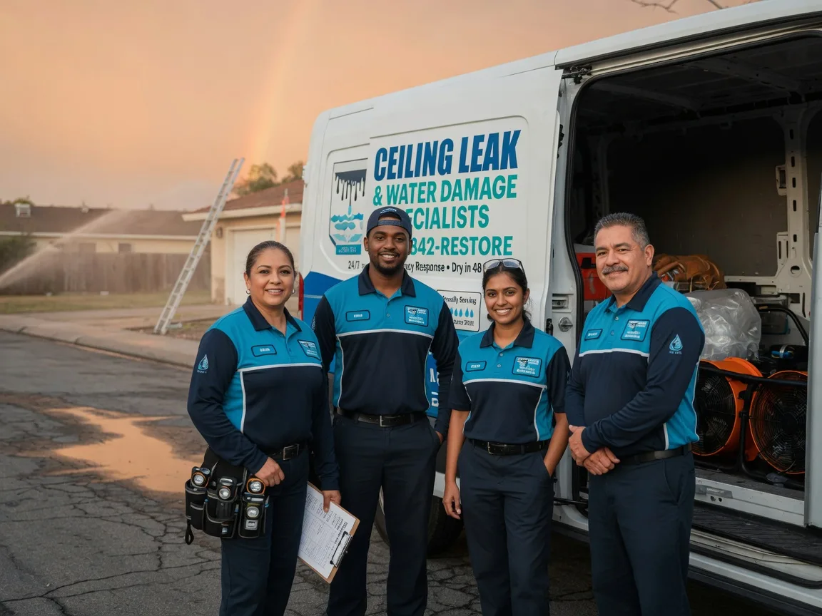 Ceiling Leak Cleanup company in Warminster, PA